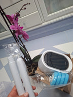 Sanix Disposable Toilet-Brush |Replaceable Cleaning Heads| Easy & Clever brush