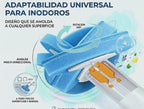 Sanix Disposable Toilet-Brush |Replaceable Cleaning Heads| Easy & Clever brush